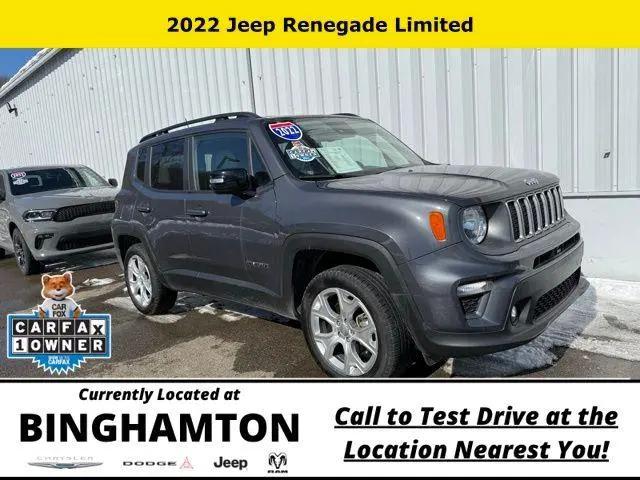 2022 Jeep Renegade Limited 4x4 for sale in Binghamton, NY