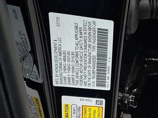 2025 Acura TLX Technology Package