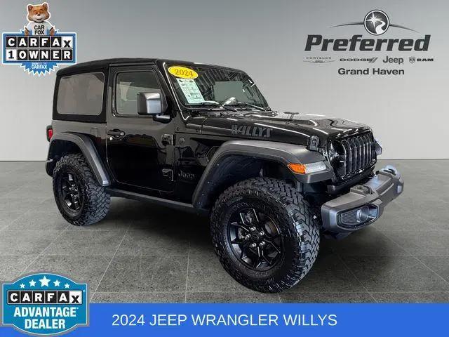 2024 Jeep Wrangler 2-Door Willys 4x4 for sale in Grand Haven, MI