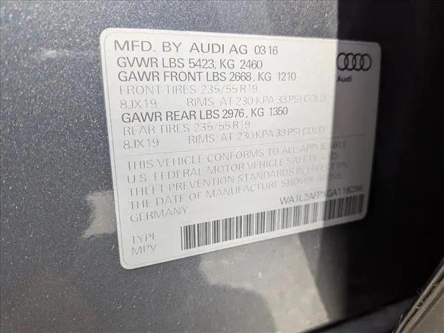 2016 Audi Q5 2.0T Premium
