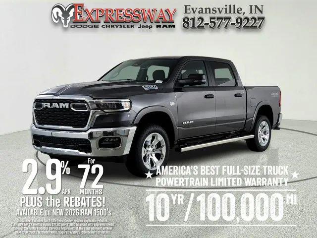 2026 Ram 1500 Big Horn Crew Cab 4x4 5'7" Box for sale in Evansville, IN