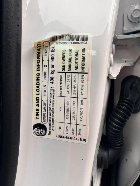 2018 Ford Escape SE