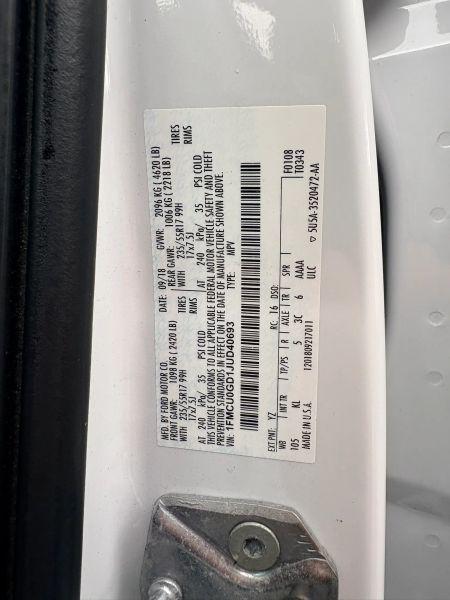 2018 Ford Escape SE