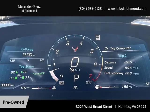 2022 Chevrolet Corvette Stingray RWD Coupe 3LT