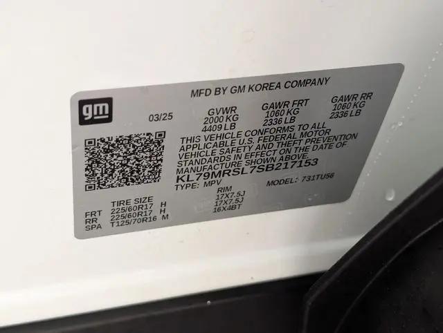 2025 Chevrolet TrailBlazer AWD LT