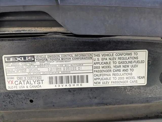 2003 Lexus LS 430 LS 430