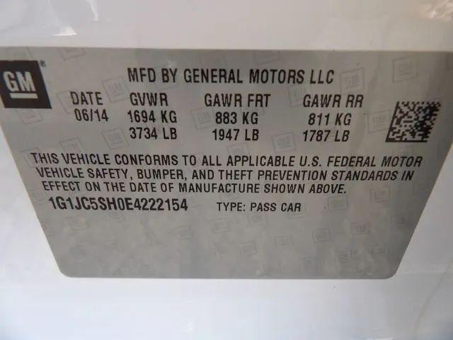 2014 Chevrolet Sonic LT Auto