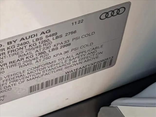 2023 Audi Q5 Premium Plus 45 TFSI S line quattro