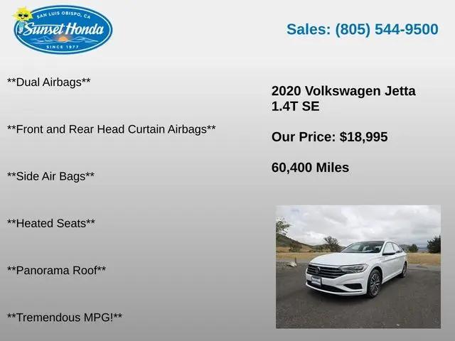 2020 Volkswagen Jetta SE