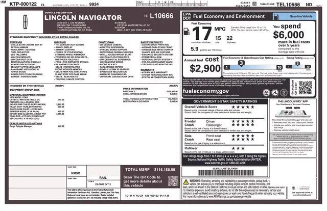 2026 Lincoln Navigator Reserve L