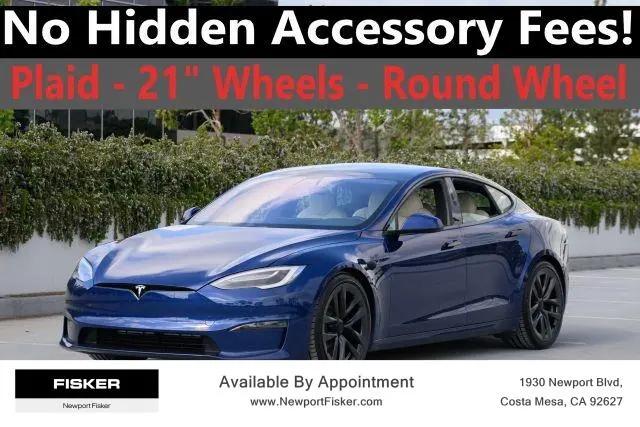 2021 Tesla Model S Plaid Tri Motor All-Wheel Drive for sale in Costa Mesa, CA