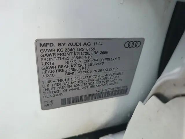 2025 Audi Q3 Premium 45 TFSI S line quattro Tiptronic