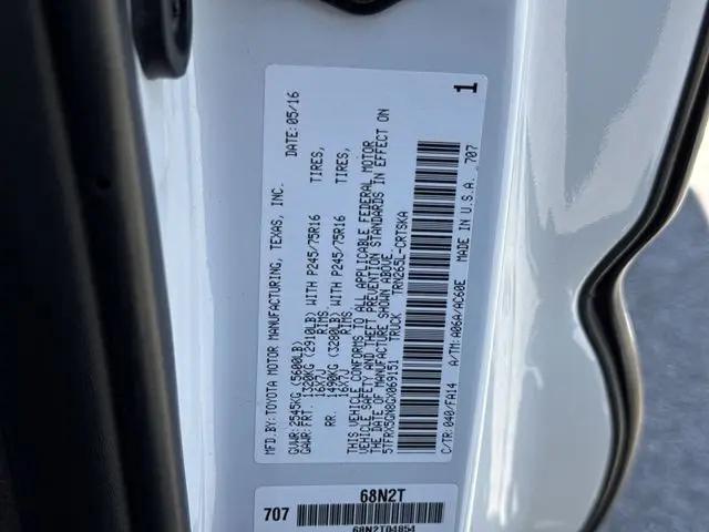 2016 Toyota Tacoma SR