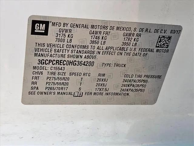2017 Chevrolet Silverado 1500 1LT