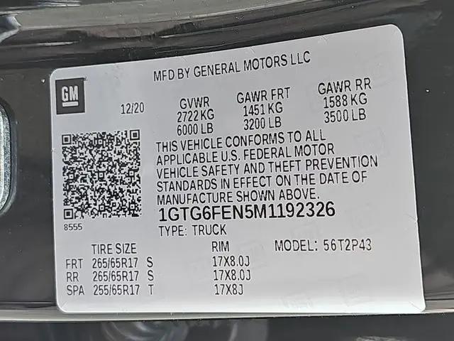 2021 GMC Canyon 4WD Crew Cab Short Box AT4 - Leather