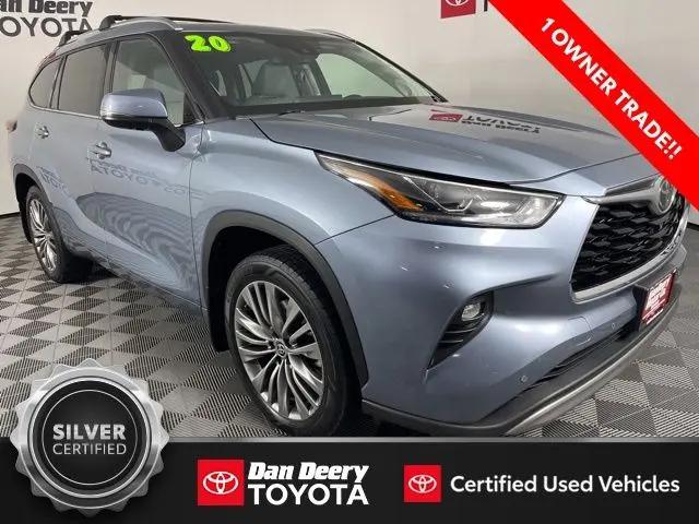 2020 Toyota Highlander Platinum for sale in Cedar Falls, IA