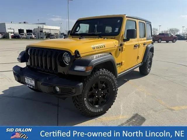 2021 Jeep Wrangler Willys 4x4 for sale in Lincoln, NE