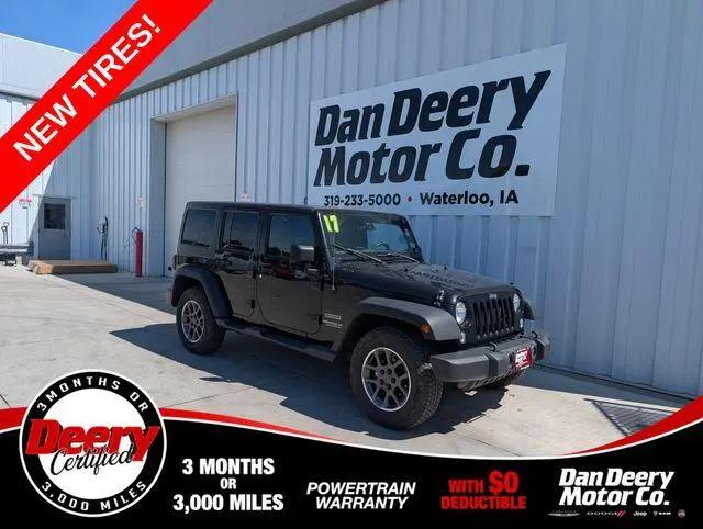 2017 Jeep Wrangler Unlimited Sport 4x4 for sale in Waterloo, IA