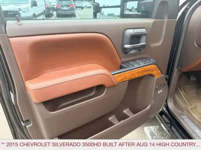 2015 Chevrolet Silverado 3500HD High Country