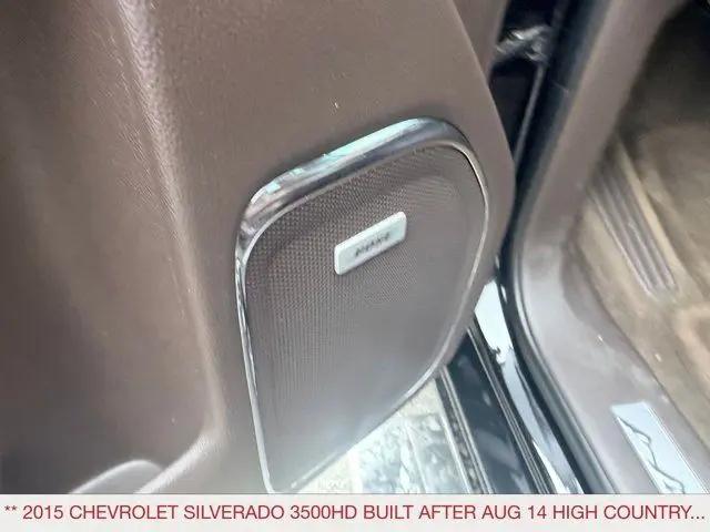 2015 Chevrolet Silverado 3500HD High Country