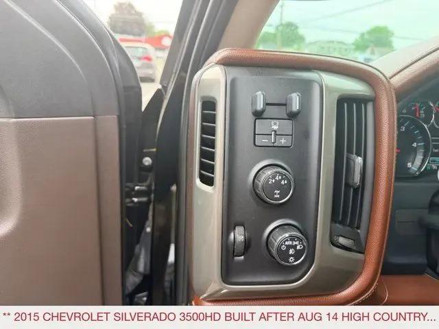 2015 Chevrolet Silverado 3500HD High Country