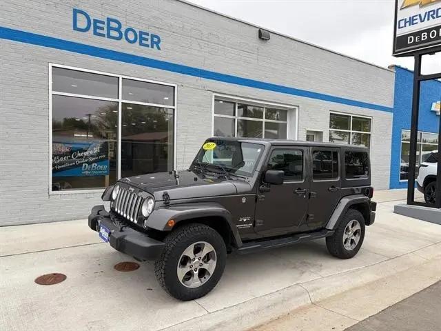 2017 Jeep Wrangler Unlimited Sahara 4x4 for sale in Edgerton, MN