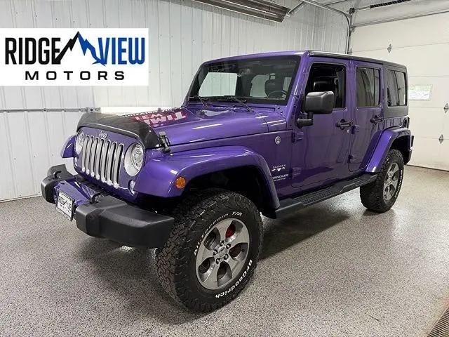 2017 Jeep Wrangler Unlimited Sahara 4x4 for sale in Spencerport, NY