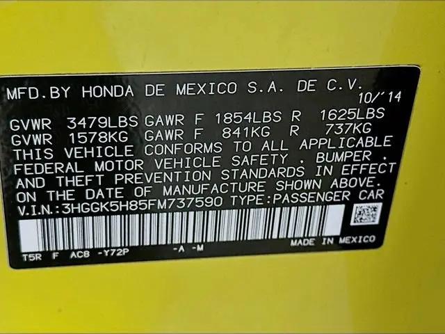 2015 Honda Fit EX