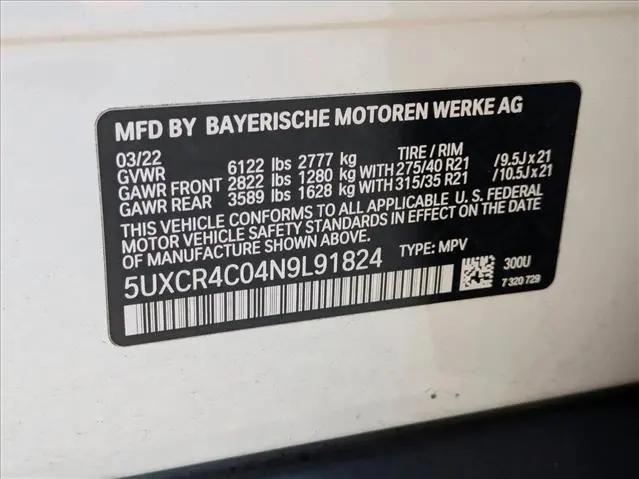 2022 BMW X5 sDrive40i