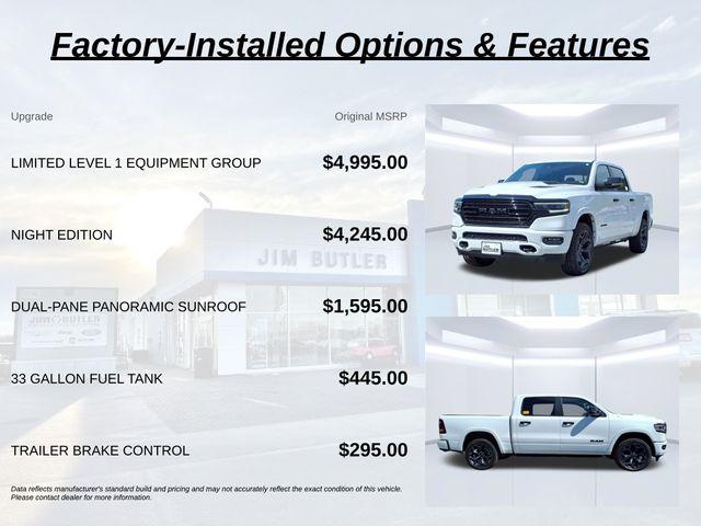 2023 Ram 1500 Limited Crew Cab 4x4 5'7" Box