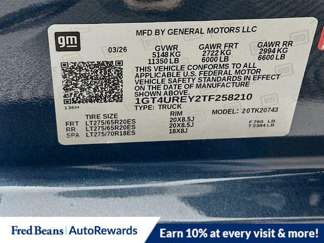 2026 GMC Sierra 2500HD Crew Cab, Standard Bed, Denali, 4WD