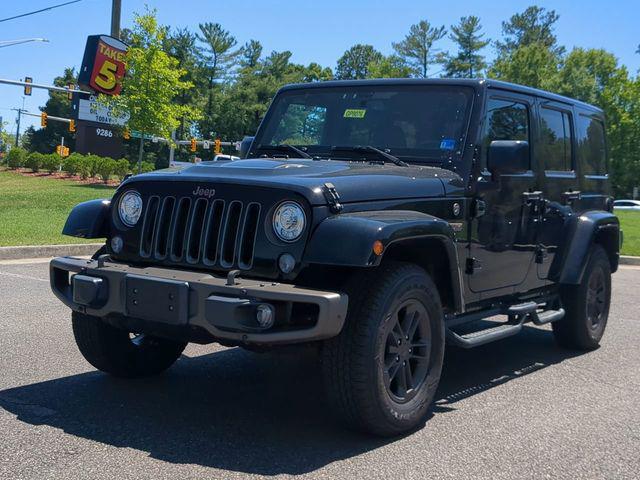 2017 Jeep Wrangler Unlimited 75th Anniversary Edition 4x4