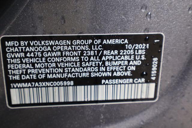 2022 Volkswagen Passat 2.0T R-Line