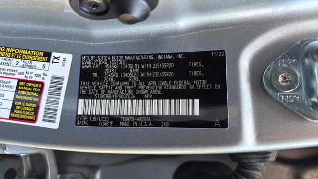 2023 Toyota Highlander XSE