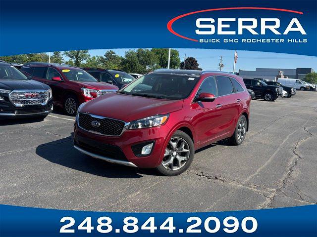 Red 2016 Kia Sorento SUV / Crossover All-Wheel Drive Automatic