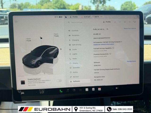 2023 Tesla Model 3 Rear-Wheel Drive