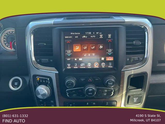 2017 Ram 1500 Laramie Crew Cab 4x4 57 Box