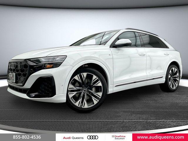 Glacier White Metallic 2026 Audi Q8 SUV / Crossover All-Wheel Drive Automatic