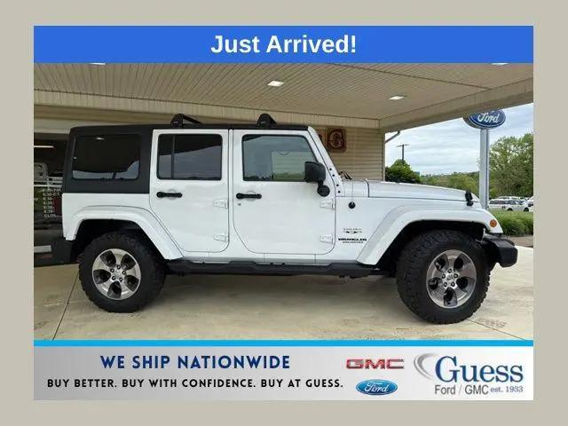 2017 Jeep Wrangler Unlimited Sahara 4x4 for sale in Carrollton, OH