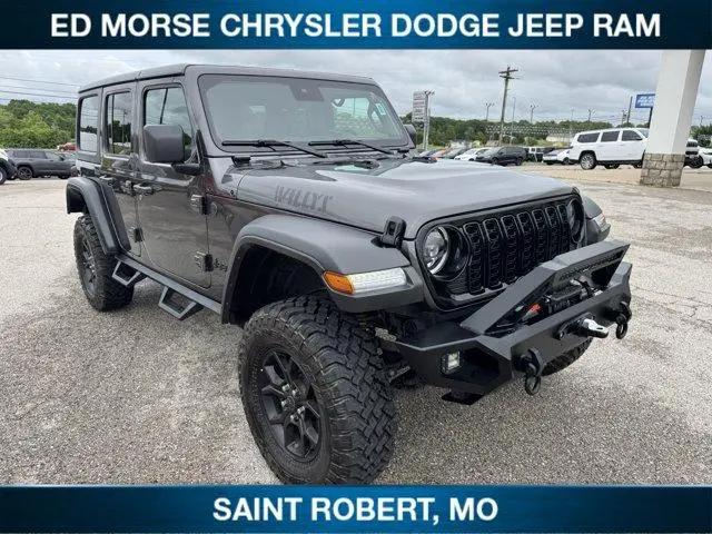 2024 Jeep Wrangler 4-Door Willys 4x4 for sale in Saint Robert, MO