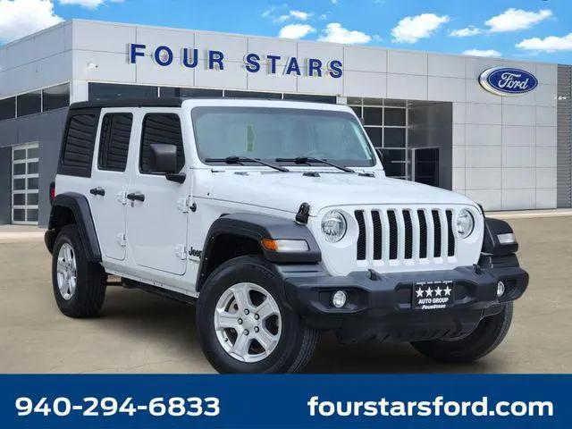 2022 Jeep Wrangler Unlimited Sport S 4x4 for sale in Jacksboro, TX