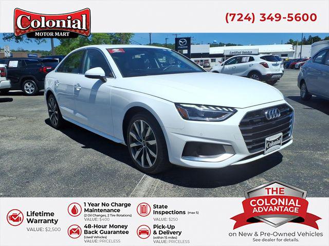 2023 Audi A4 Premium Plus 40 TFSI quattro S tronic for sale in Indiana, PA