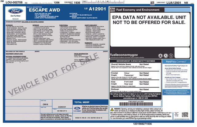 Used 2020 Ford Escape SE For Sale in Olive Branch, MS