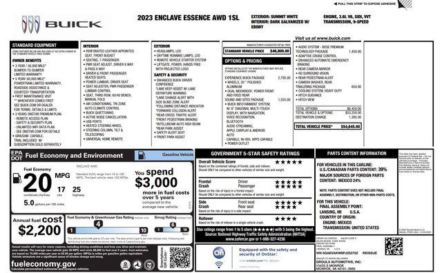 2023 Buick Enclave Essence AWD
