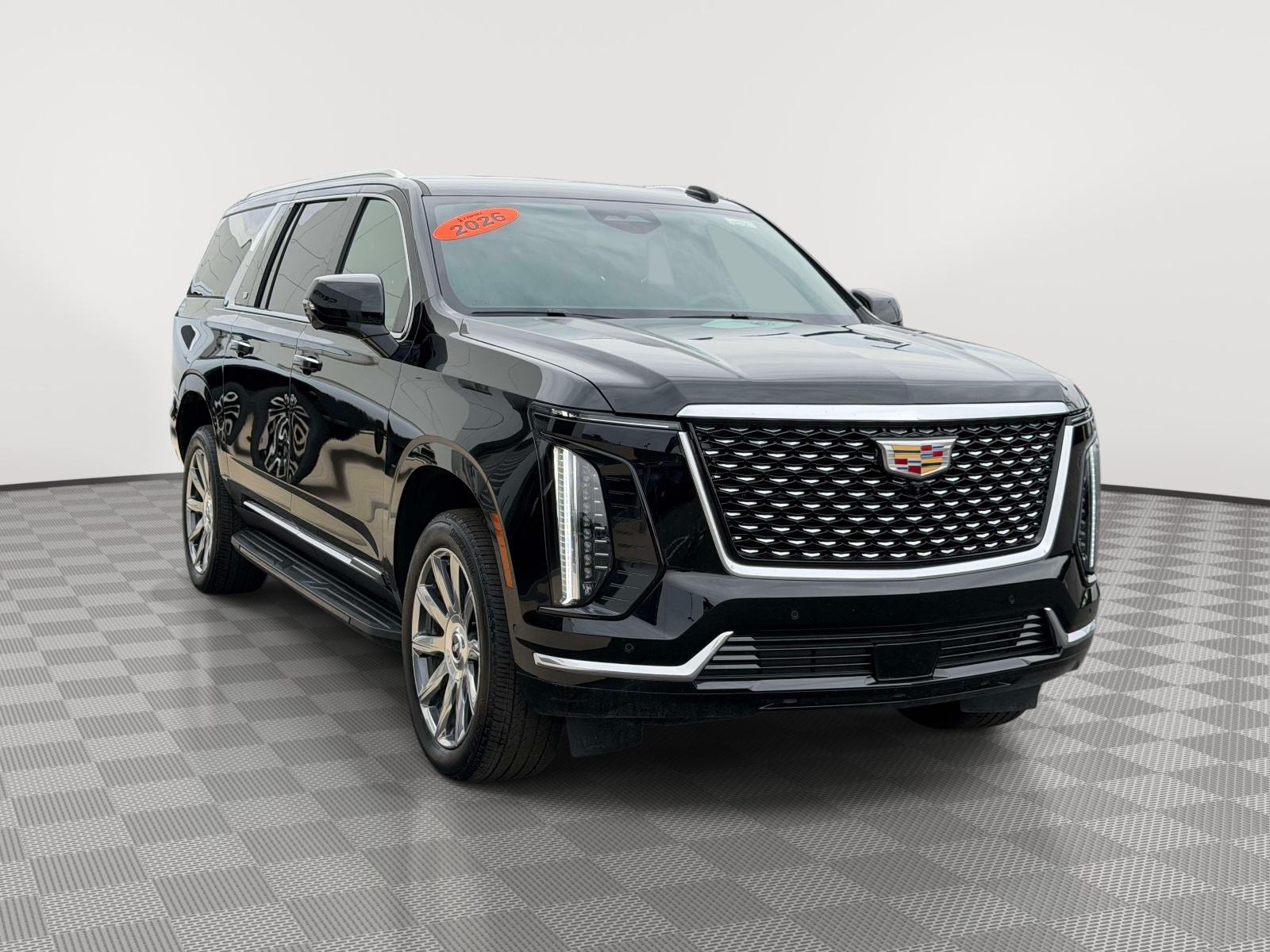 Black 2026 Cadillac Escalade ESV SUV / Crossover Four-Wheel Drive Automatic