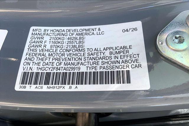 2026 Honda Accord Sedan Touring