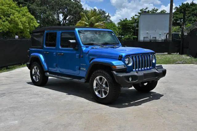 2021 Jeep Wrangler Sahara 4x4 for sale in Miami, FL