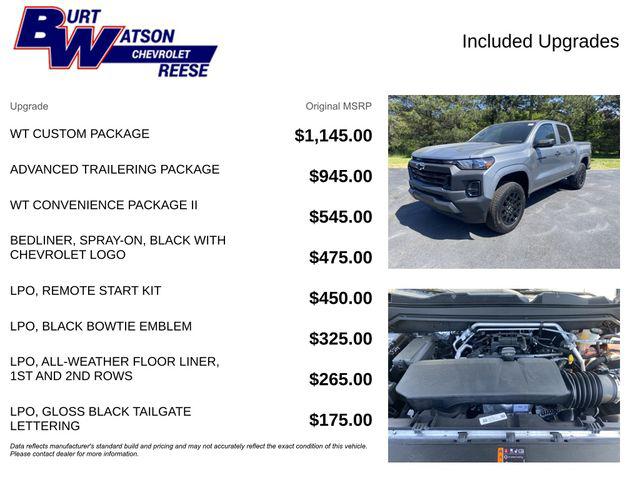2026 Chevrolet Colorado WT, 4WD