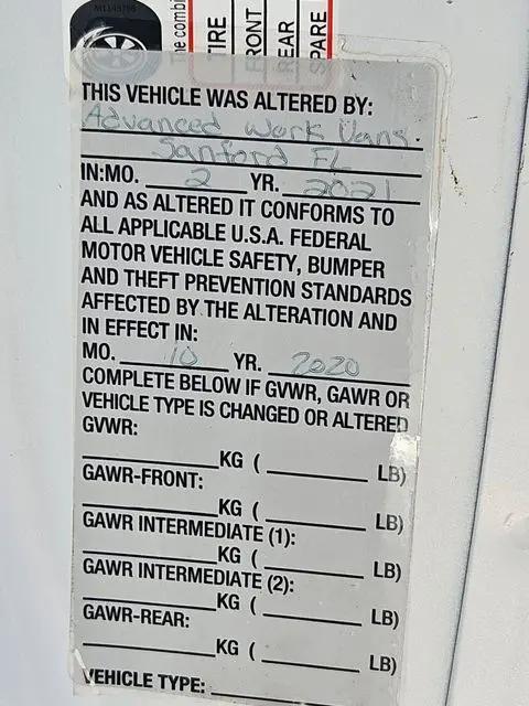 2021 Chevrolet Express Passenger RWD 3500 Extended Wheelbase LS