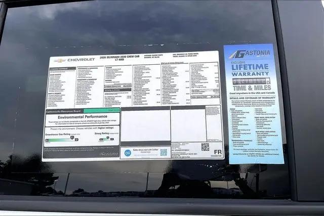 2026 Chevrolet Silverado 2500HD Crew Cab, Standard Bed, LT, 4WD